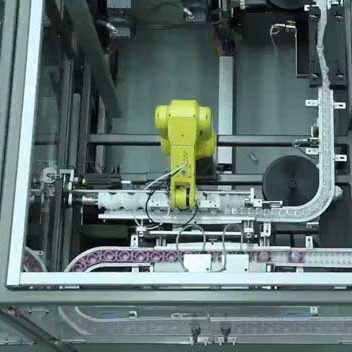 Glass bottle removal automation system